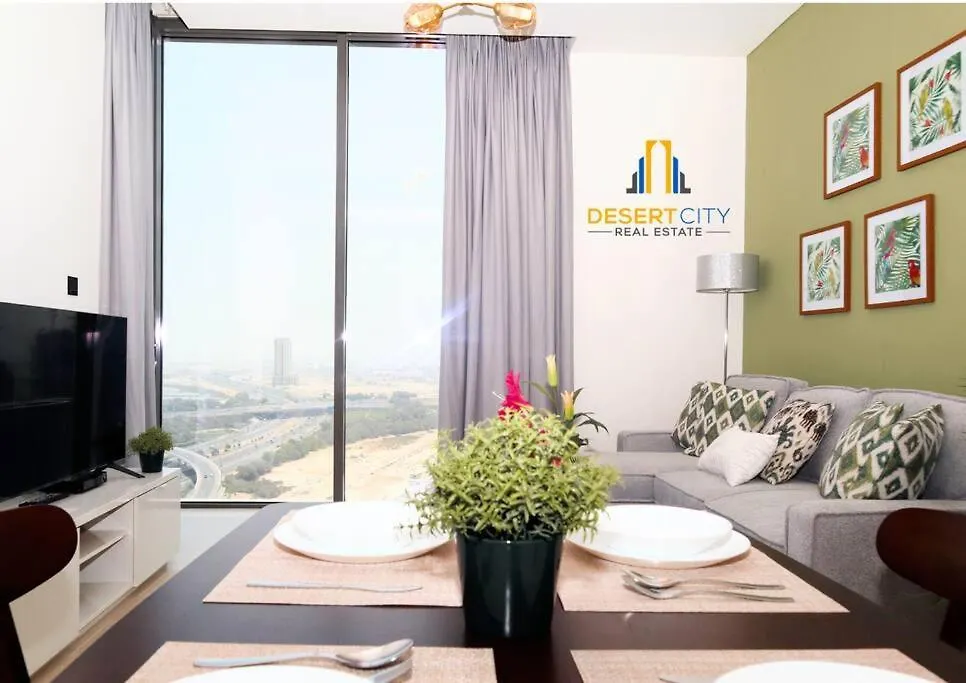 Fully Furnished 1 Bed In Sobha Creek Vista Hosted By Desert City Stays Dubai 0*,